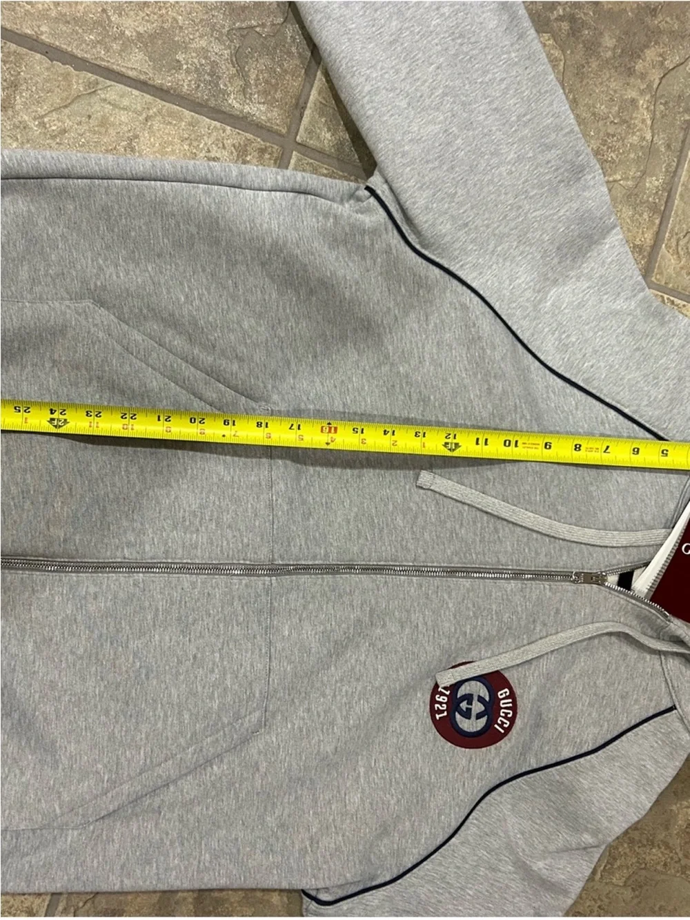Men’s Gucci cotton interlocking G 1921 logo size XL made Italy